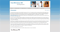 Desktop Screenshot of healthykidzdoc.com